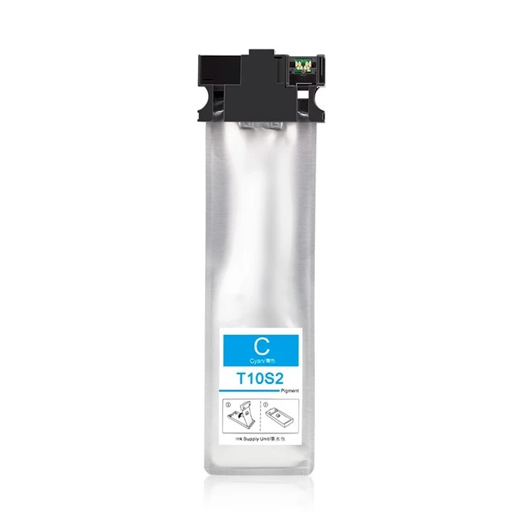 T10S1-T10S4 Ink Bag With Chip For Epson WorkForce Pro WF-C5890 WF-C5390 Printer
